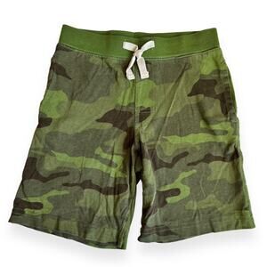 Gap Kids Green Camo Cotton Shorts
